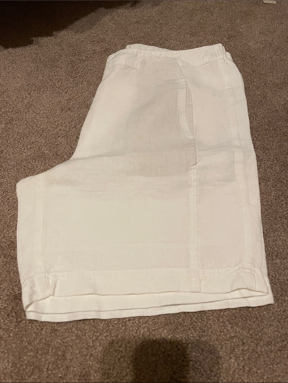 J. Jill White Linen Blend Women’s Shorts
